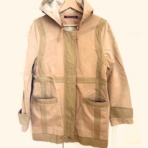 COMPTOIR DES COTONNIERS Khaki, Cotton blend, Hoodie, Barn Jacket